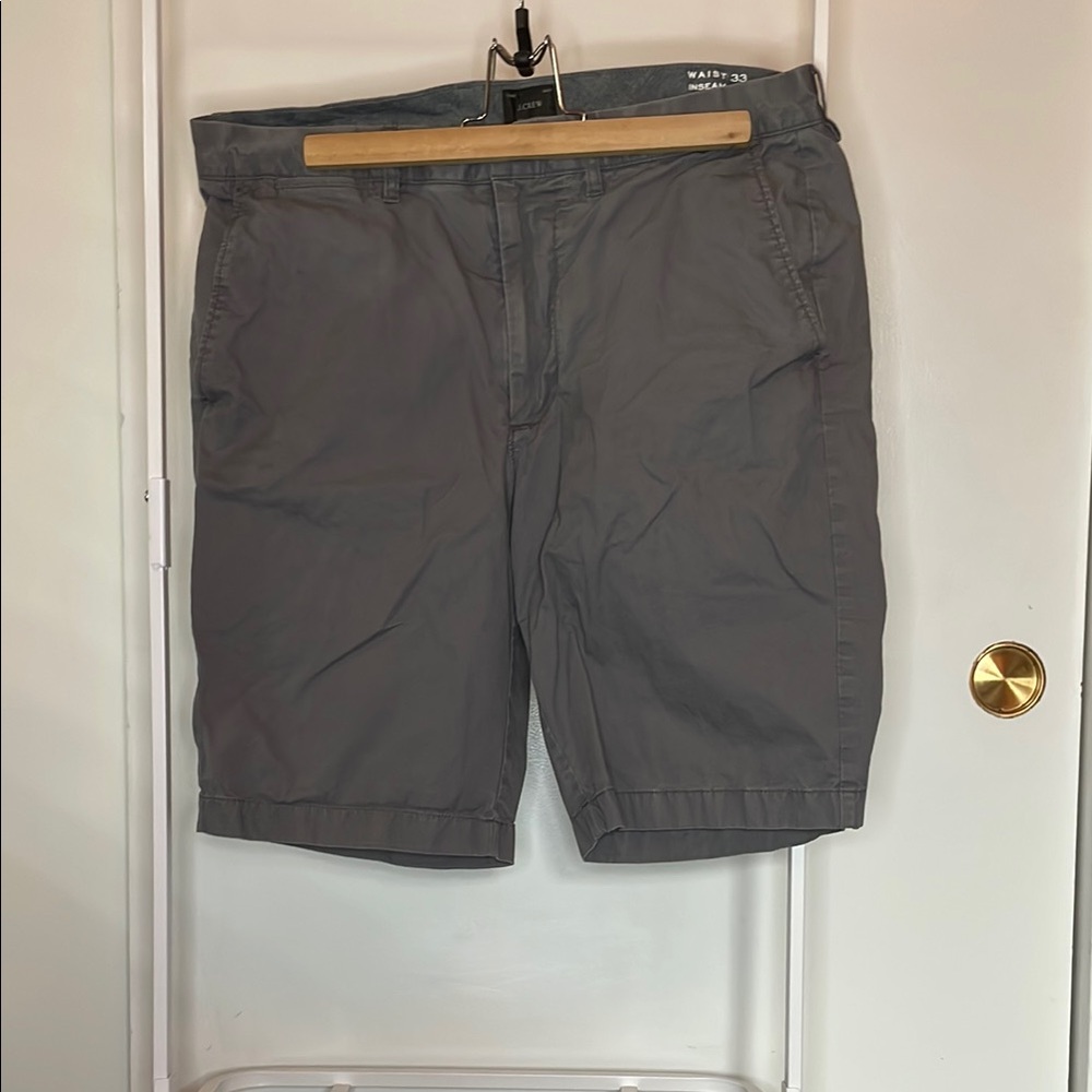 J.Crew Men's Gray 10.5” Chino Shorts